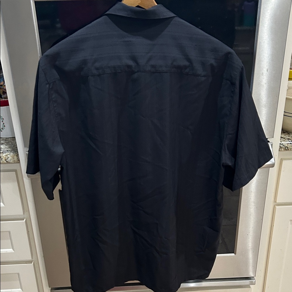 Bass Men's Black Casual Button Down Shirt XXL - Picture 5 of 12